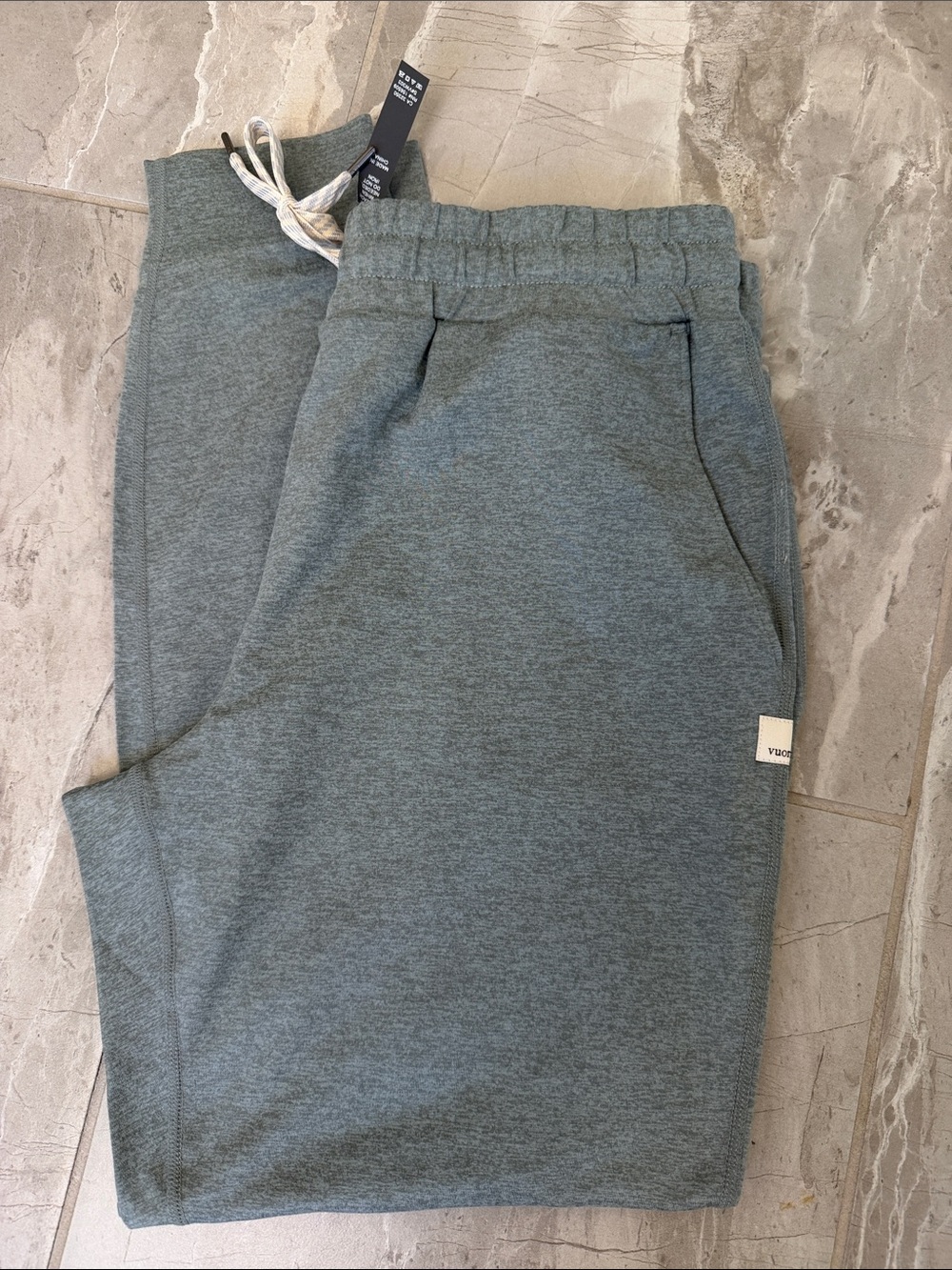 Vuori womens Heather Slate Green Jogger Pants
